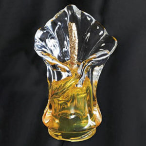 calla gialla in cristallo